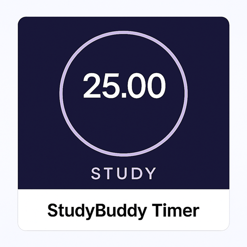StudyBuddy Timer app screenshot